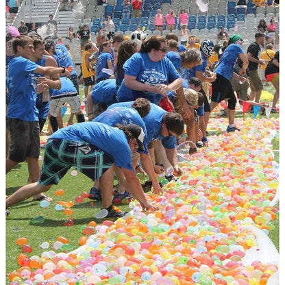 500Pcs/Bag Water Bombs Balloon Filling Latex Balloons Games Party Circus Supplies Wedding Decoration Game Toys for Children Prop