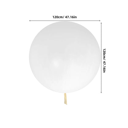48 Inch 50G Weather Observation Balloons Heavy Duty Latex for Meteorological Investigation Aerial Photography Surveillance and