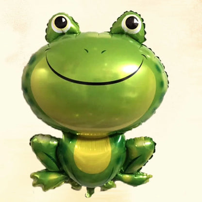 Large Frog Foil Balloons Animal Balloon Birthday Party Decorations Children's Inflatable Toys 91cm