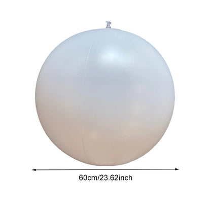 Inflatable Pool Beach Ball 16 Colors LED Glowing Inflatable Beach Balloon 60/90cm Summer Water Game Sports Party Play Ball Light