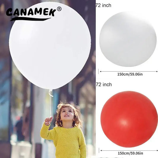 72 Inch Huge Balloons Giant Latex Performance Decor Balloon Party Celebration Festival Decorations Christmas Wedding Decor