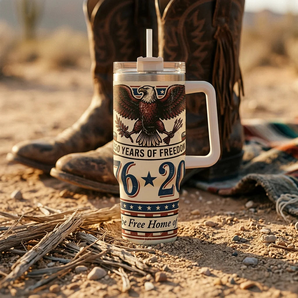 USA 250th Freedom Theme Thermos Water Cup, To Keep Water Cold/hot For Indoor Or Outdoor Use,ideal Holiday Gift