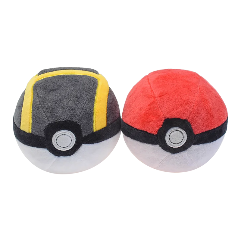 Meisterball Superball Hyperball Pokéball Plüschtiere Weiche Kuscheltiere Cartoon Rucksackanhänger Dekoration Spielzeug Geburtstag