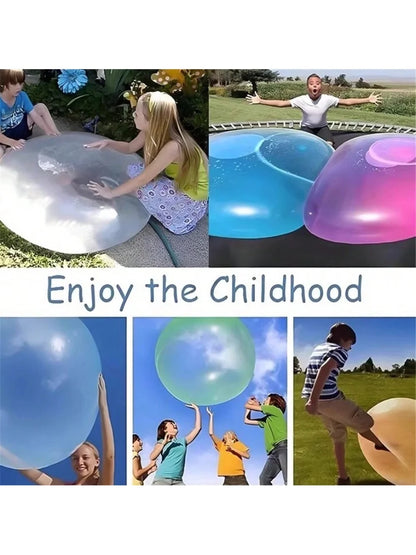 Inflated Ball Bubble Ball Water-filled Transparent Bubble Ball TPR Inflated Ball Pat Ball Big Light Ball