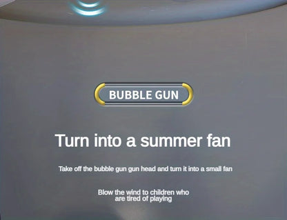 40 Hole Bubble Machine Fully Automatic Bubble Blowing Light Outdoor Bubble Machine without Battery without Bubble Water