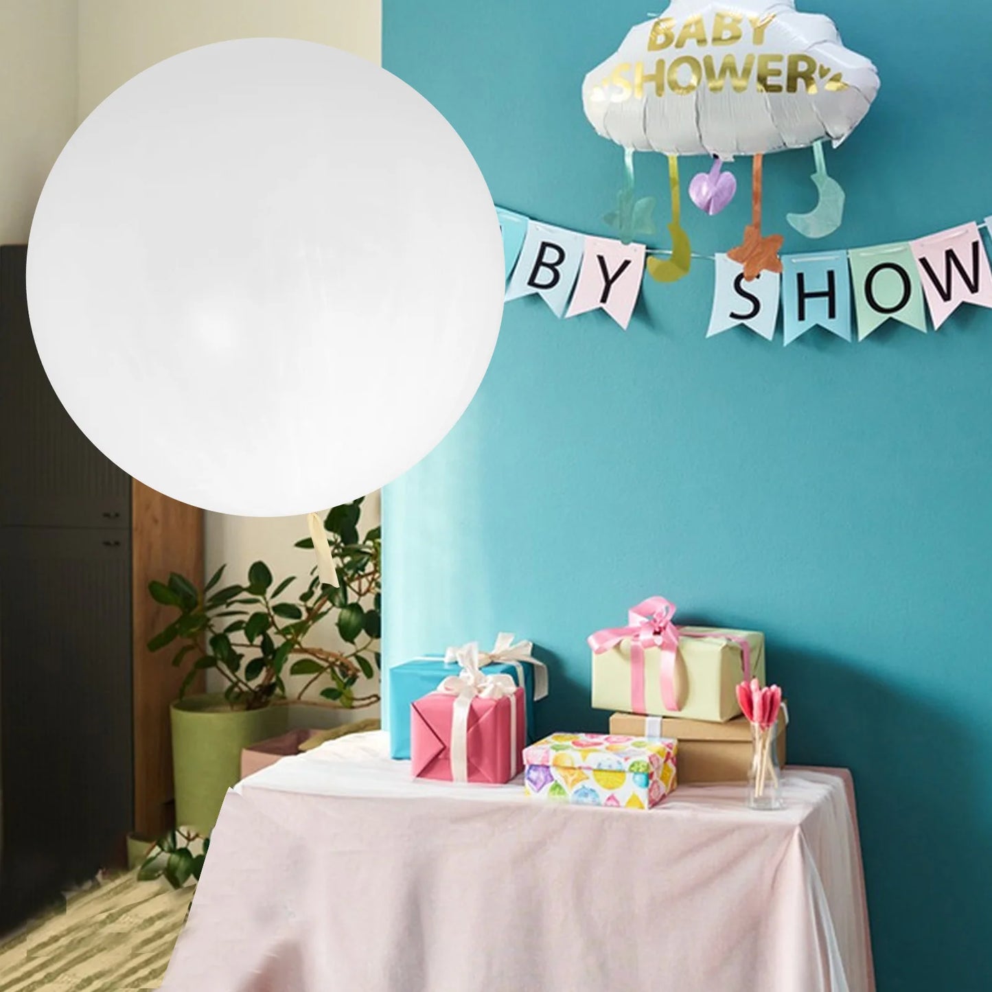 48 Inch 50G Weather Observation Balloons Heavy Duty Latex for Meteorological Investigation Aerial Photography Surveillance and