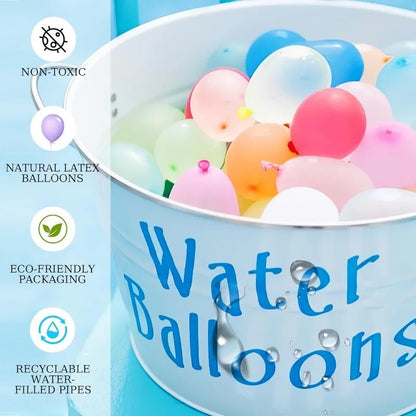 500Pcs/Bag Water Bombs Balloon Filling Latex Balloons Games Party Circus Supplies Wedding Decoration Game Toys for Children Prop