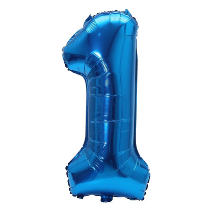 32inch Rainbow Gradient Number Foil Balloon 1-9 for Kids Birthday Party Decor Baby Shower Bridal Shower More Options Avaliable