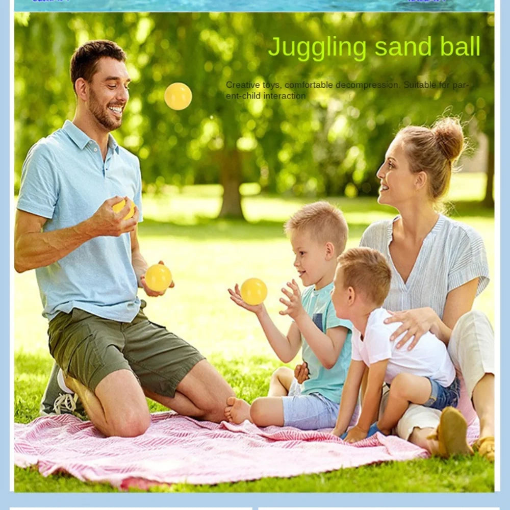 Durable 5.5cm TPR Elastic Ball Water Bouncing Ball Water Surf Game Toy Summer Beach Ball Soft Relaxing Water Jump Ball