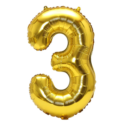 32inch Rainbow Gradient Number Foil Balloon 1-9 for Kids Birthday Party Decor Baby Shower Bridal Shower More Options Avaliable