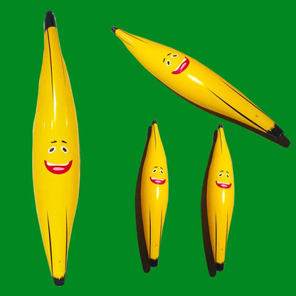 1.8-meter Inflatable Banana Summer Water Toy Swimming Pool Float Balloon Bar Atmosphere Props Happy Birthday Party Decoration