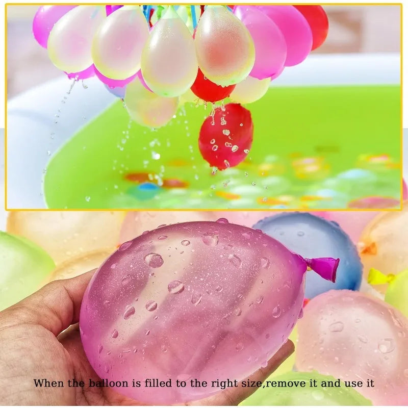 500Pcs/Bag Water Bombs Balloon Filling Latex Balloons Games Party Circus Supplies Wedding Decoration Game Toys for Children Prop