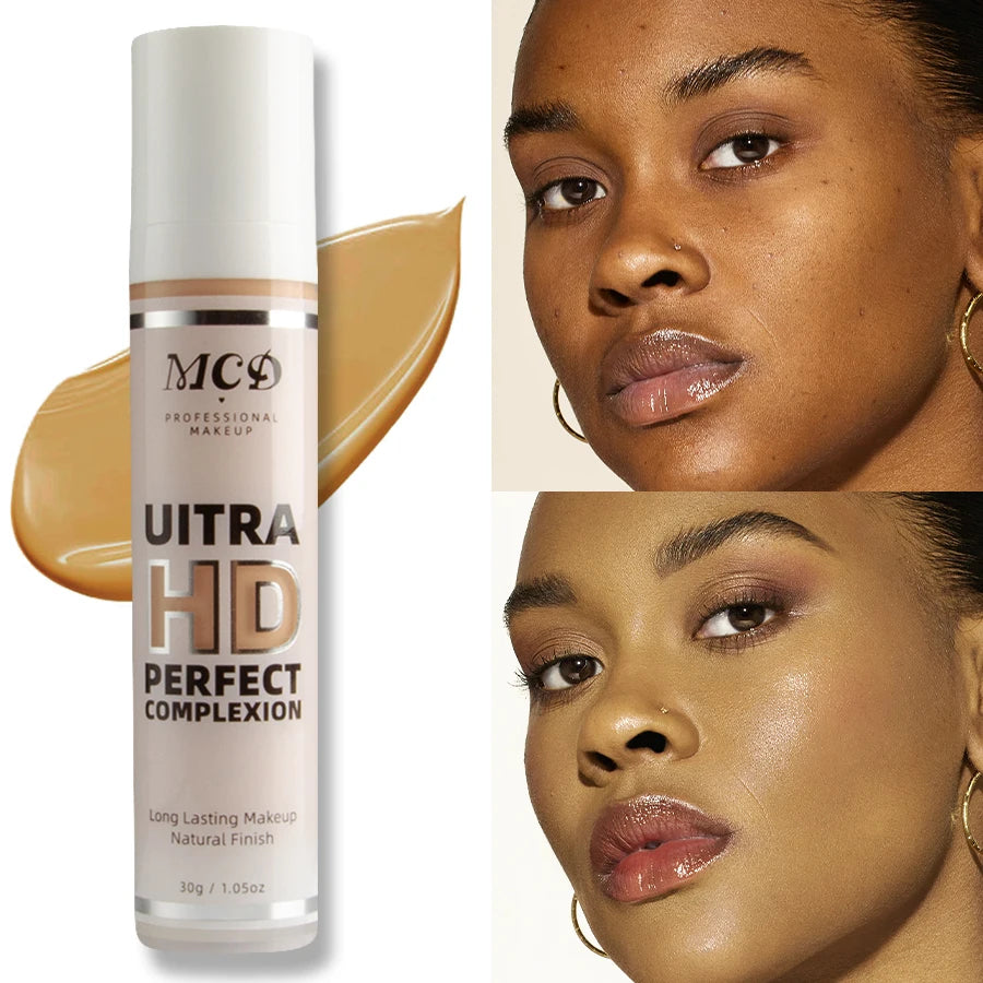 9 Shade Full Coverage Concealer Liquid Foundation  makeup high coverage  Base makeup  cushion Foundation cream  Natural Matte