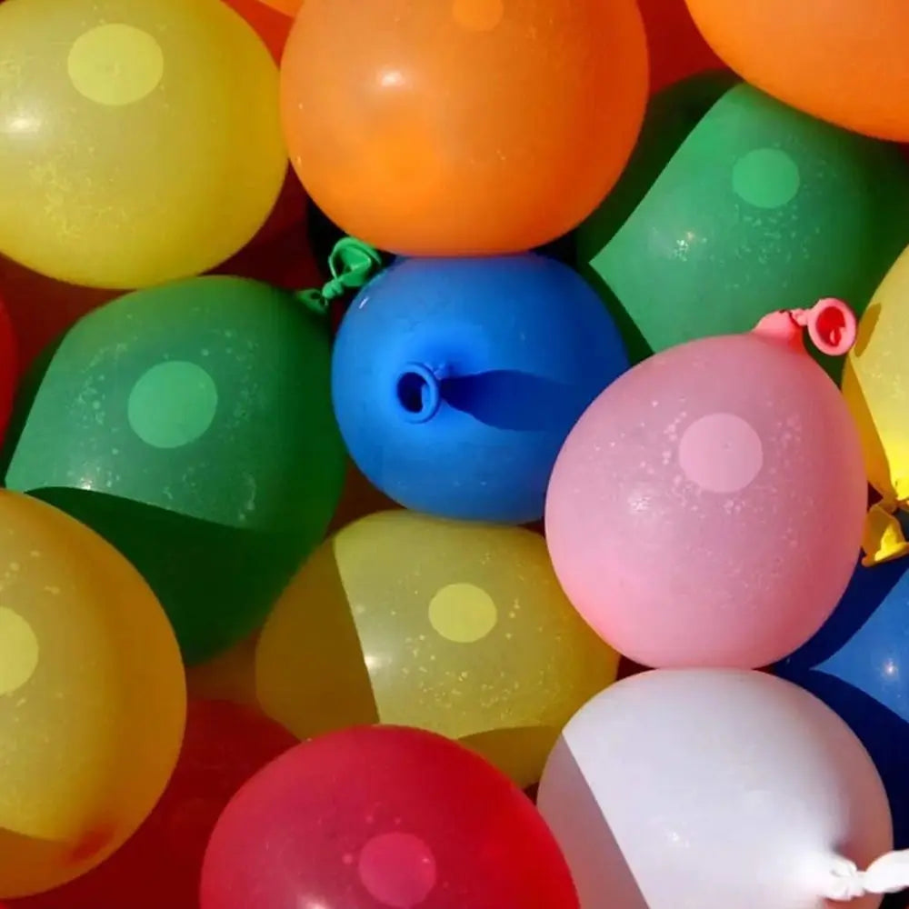 Plastic Water Balloon Pump Outdoor Toy Balloons Automatic knotting Water Filler Kit Portable Outdoor Fun Sand Pool Water Toys