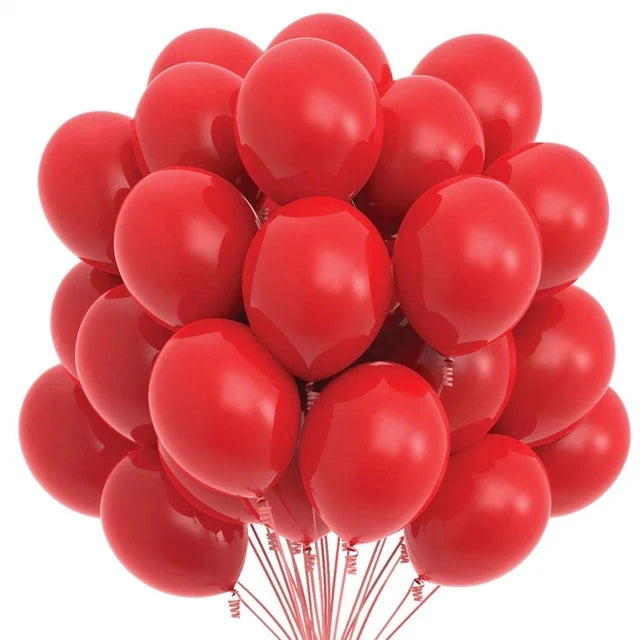 Balloons Set 12Inch Cloud Yellow Red Blue Sky Cow Latex Balloons for Birthday Party Supplies Photo Booth Prop