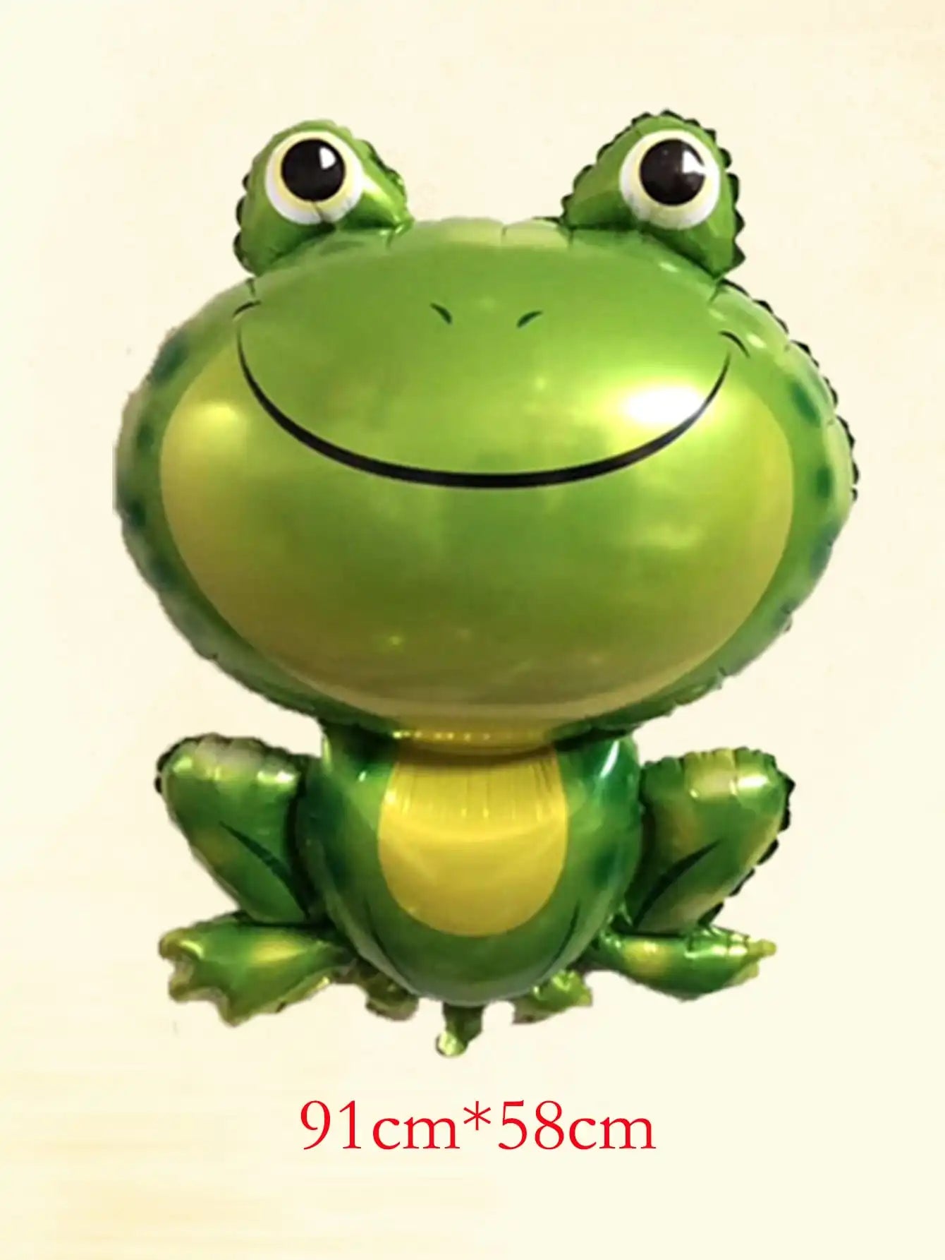 Large Frog Foil Balloons Animal Balloon Birthday Party Decorations Children's Inflatable Toys 91cm