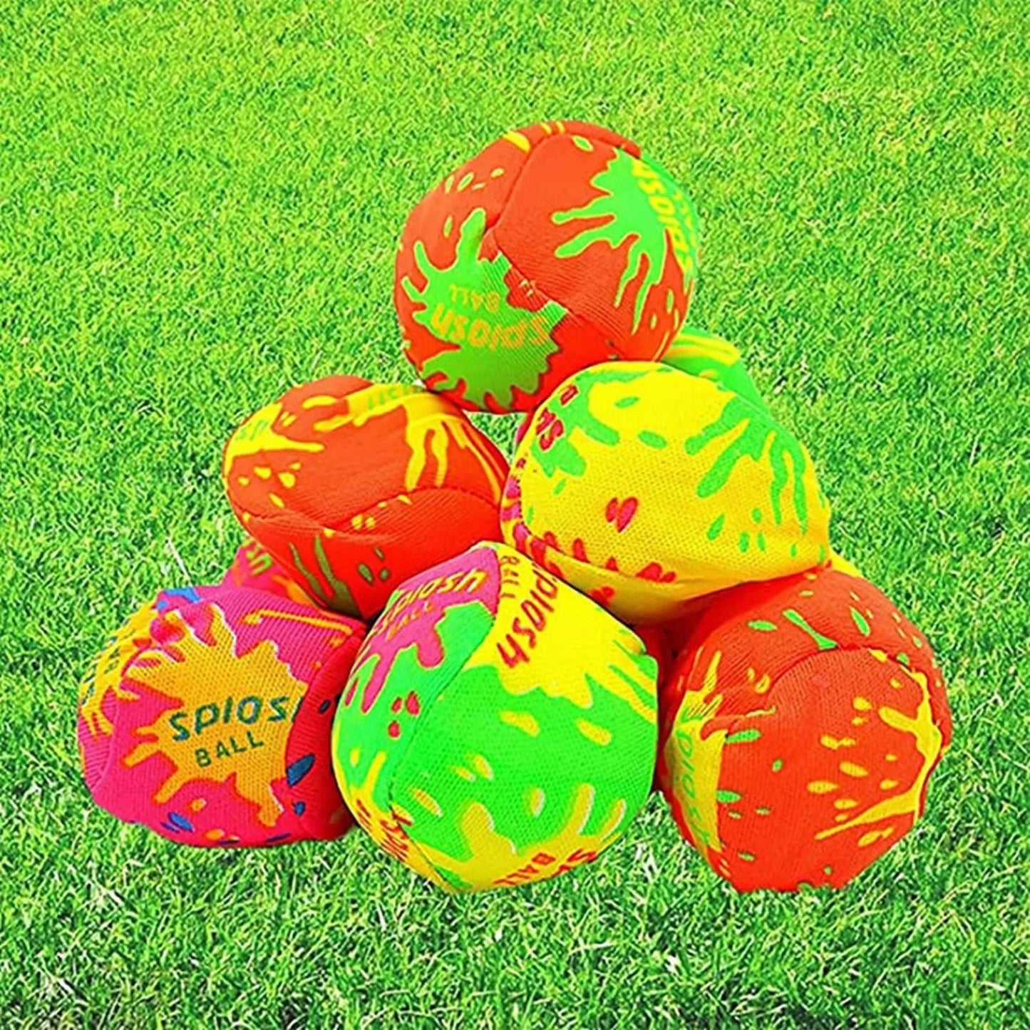 10-100Pcs Reusable Water Balloons,Absorbent Soaker Water Balls for Kids,Summer Beach Swimming Pool Party Favors,Kids Pool Toys