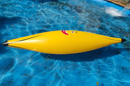 1.8-meter Inflatable Banana Summer Water Toy Swimming Pool Float Balloon Bar Atmosphere Props Happy Birthday Party Decoration