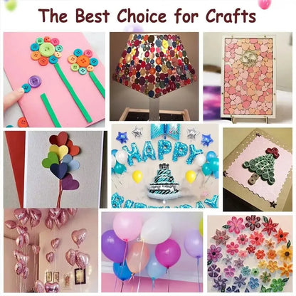 100pcs/roll Points Dots Double Sided for Balloons, Removable Clear Stickers for Christmas Wedding Birthday Party Decoration