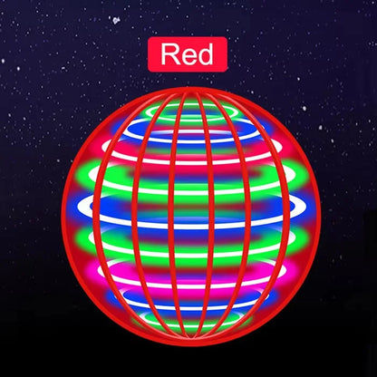 Fliegender Ball, automatischer Kreiselball, LED-blendende Lichter, schwebende Magie, Ventilator, UFO-Flugmaschine, Spielzeug, Geschenk, Spiel, Sportball
