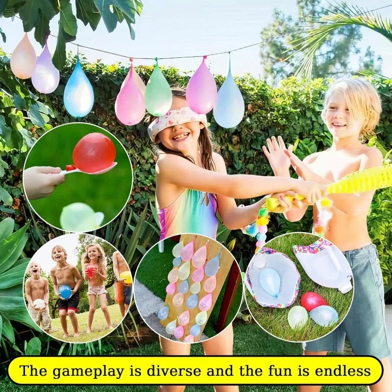 500Pcs/Bag Water Bombs Balloon Filling Latex Balloons Games Party Circus Supplies Wedding Decoration Game Toys for Children Prop