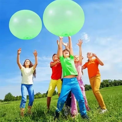 Fun Summer Transparent Inflatable Ball Balloon Kids Children Outdoor Toys Soft Air Water Filled Bubble Ball Party Game Gift