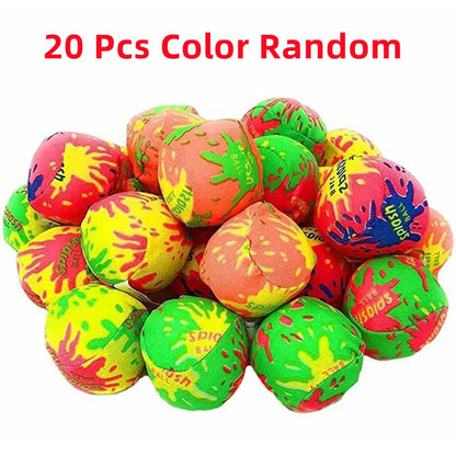 10-100Pcs Reusable Water Balloons,Absorbent Soaker Water Balls for Kids,Summer Beach Swimming Pool Party Favors,Kids Pool Toys