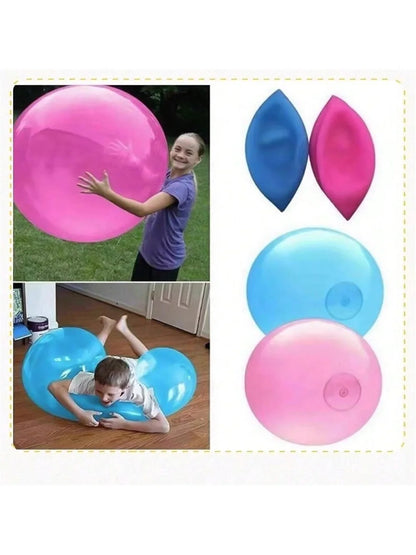 Inflated Ball Bubble Ball Water-filled Transparent Bubble Ball TPR Inflated Ball Pat Ball Big Light Ball