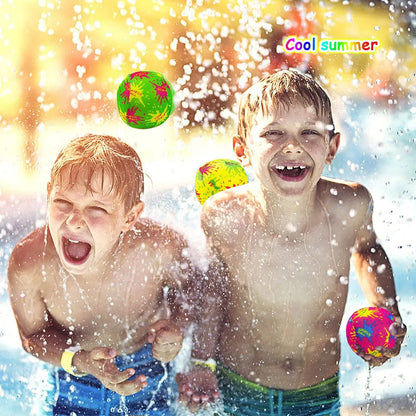 10-100Pcs Reusable Water Balloons,Absorbent Soaker Water Balls for Kids,Summer Beach Swimming Pool Party Favors,Kids Pool Toys